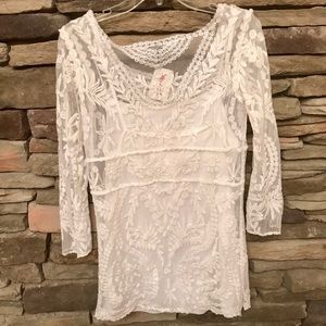 👗👗White Laced Mini Dress👗👗